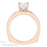 Princess Cut Forever One Moissanite Engagement Ring #GTJ941-square-fo-r 2 Princess Cut Forever One Moissanite Engagement Ring #GTJ941-square-fo-r