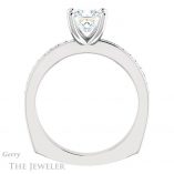 Princess Cut Forever One Moissanite Engagement Ring #GTJ941-square-fo-w