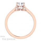 Cushion Cut Forever One Moissanite Engagement Ring #GTJ943-cushion-fo-r