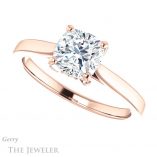 Cushion Cut Forever One Moissanite Engagement Ring #GTJ943-cushion-fo-r