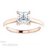 Princess Cut Forever One Moissanite Engagement Ring #GTJ943-square-fo-r