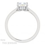 Princess Cut Forever One Moissanite Engagement Ring #GTJ943-square-fo-w 2 Princess Cut Forever One Moissanite Engagement Ring #GTJ943-square-fo-w