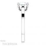 Princess Cut Forever One Moissanite Engagement Ring #GTJ943-square-fo-w 3 Princess Cut Forever One Moissanite Engagement Ring #GTJ943-square-fo-w