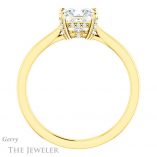 Princess Cut Forever One Moissanite Engagement Ring #GTJ943-square-fo-y 2 Princess Cut Forever One Moissanite Engagement Ring #GTJ943-square-fo-y