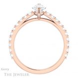 Marquise Cut Forever One Moissanite Engagement Ring #GTJ944-marquise-fb-r 2 Marquise Cut Forever Brilliant Moissanite Engagement Ring #GTJ944-marquise-fb-r