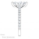 Marquise Cut Forever One Moissanite Engagement Ring #GTJ944-marquise-fb-w 3 Marquise Cut Forever Brilliant Moissanite Engagement Ring #GTJ944-marquise-fb-w