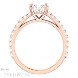 Princess Cut Forever One Moissanite Engagement Ring #GTJ944-square-fo-r