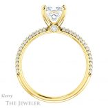 Princess Cut Forever One Moissanite Engagement Ring #GTJ945-square-fo-y 2 Princess Cut Forever One Moissanite Engagement Ring #GTJ945-square-fo-y