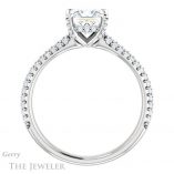 Princess Cut Forever One Moissanite Engagement Ring #GTJ946-square-fo-w 2 Princess Cut Forever One Moissanite Engagement Ring #GTJ946-square-fo-w
