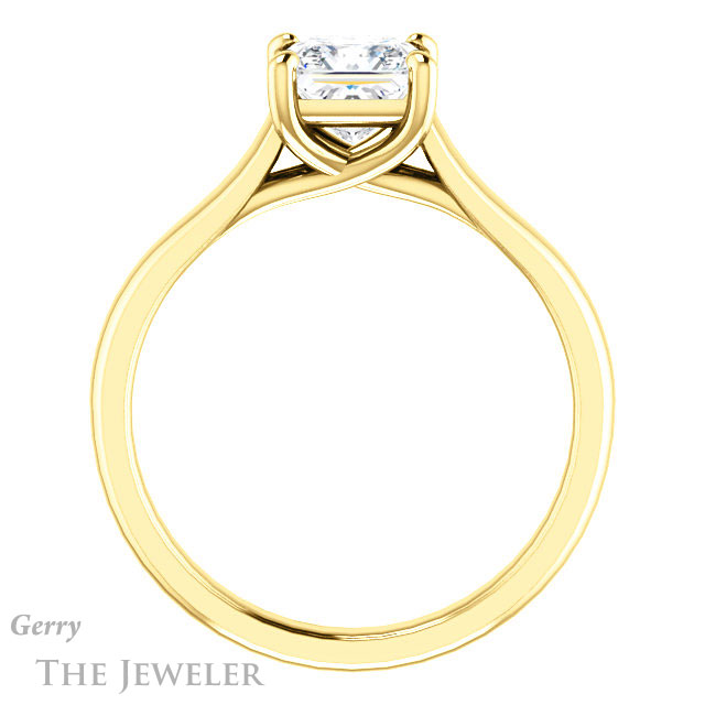 Princess Cut Forever One Moissanite Engagement Ring #GTJ947-square-fo-y 2 Princess Cut Forever One Moissanite Engagement Ring #GTJ947-square-fo-y