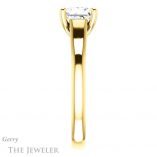 Princess Cut Forever One Moissanite Engagement Ring #GTJ947-square-fo-y 3 Princess Cut Forever One Moissanite Engagement Ring #GTJ947-square-fo-y