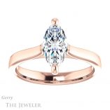 Marquise Cut Forever Brilliant Moissanite Engagement Ring #GTJ948-marquise-fb-r