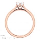 Pear Shaped Forever One Moissanite Engagement Ring #GTJ948-pear-fb-r 2 Pear Shaped Forever Brilliant Moissanite Engagement Ring #GTJ948-pear-fb-r