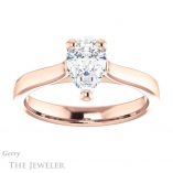 Pear Shaped Forever One Moissanite Engagement Ring #GTJ948-pear-fb-r 1 Pear Shaped Forever Brilliant Moissanite Engagement Ring #GTJ948-pear-fb-r