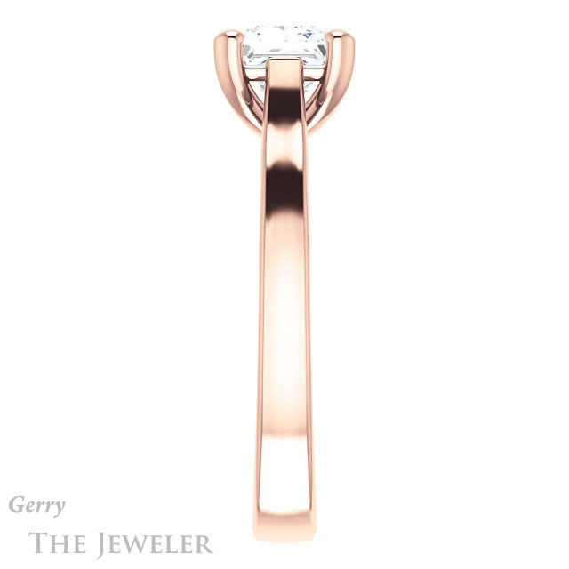 Princess Cut Forever One Moissanite Engagement Ring #GTJ948-square-fo-r 3 Princess Cut Forever One Moissanite Engagement Ring #GTJ948-square-fo-r