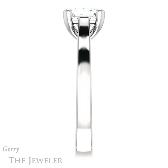 Princess Cut Forever One Moissanite Engagement Ring #GTJ948-square-fo-w 3 Princess Cut Forever One Moissanite Engagement Ring #GTJ948-square-fo-w