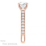 Cushion Cut Forever One Moissanite Engagement Ring #GTJ950-cushion-fo-r 3 Cushion Cut Forever One Moissanite Engagement Ring #GTJ950-cushion-fo-r