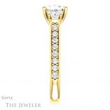 Princess Cut Forever One Moissanite Engagement Ring #GTJ950-square-fo-y 3 Princess Cut Forever One Moissanite Engagement Ring #GTJ950-square-fo-y