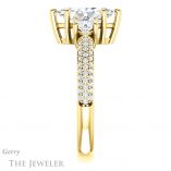 Marquise Cut Forever Brilliant Moissanite Engagement Ring #GTJ951-marquise-fb-y