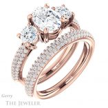 Oval Shaped Forever One Moissanite Engagement Ring #GTJ951-oval-fo-r 6 Oval Shaped Forever One Moissanite Engagement Ring #GTJ951-oval-fo-r
