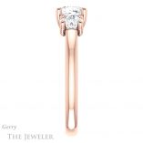 Cushion Cut Forever One Moissanite Engagement Ring #GTJ953-cushion-fo-r 3 Cushion Cut Forever One Moissanite Engagement Ring #GTJ953-cushion-fo-r