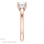 Princess Cut Forever One Moissanite Engagement Ring #GTJ953-square-fo-r