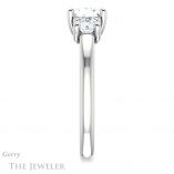 Princess Cut Forever One Moissanite Engagement Ring #GTJ953-square-fo-w