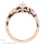Marquise Cut Forever One Moissanite Engagement Ring #GTJ956-marquise-fb-r 2 Marquise Cut Forever Brilliant Moissanite Engagement Ring #GTJ956-marquise-fb-r