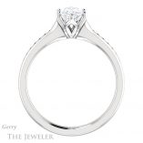 Marquise Cut Forever Brilliant Moissanite Engagement Ring #GTJ959-marquise-fb-w