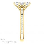 Marquise Cut Forever Brilliant Moissanite Engagement Ring #GTJ959-marquise-fb-y