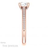 Cushion Cut Forever One Moissanite Engagement Ring #GTJ960-cushion-fo-r 3 Cushion Cut Forever One Moissanite Engagement Ring #GTJ960-cushion-fo-r
