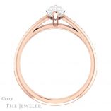 Marquise Cut Forever One Moissanite Engagement Ring #GTJ960-marquise-fb-r 2 Marquise Cut Forever Brilliant Moissanite Engagement Ring #GTJ960-marquise-fb-r