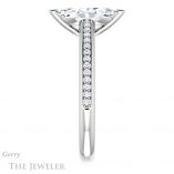 Marquise Cut Forever One Moissanite Engagement Ring #GTJ960-marquise-fb-w 3 Marquise Cut Forever Brilliant Moissanite Engagement Ring #GTJ960-marquise-fb-w