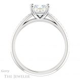 Princess Cut Forever One Moissanite Engagement Ring #GTJ960-square-fo-w