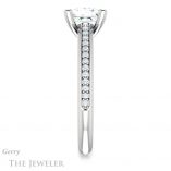 Princess Cut Forever One Moissanite Engagement Ring #GTJ960-square-fo-w
