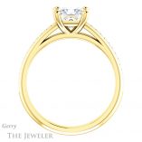 Princess Cut Forever One Moissanite Engagement Ring #GTJ960-square-fo-y 2 Princess Cut Forever One Moissanite Engagement Ring #GTJ960-square-fo-y