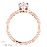 Marquise Cut Forever Brilliant Moissanite Engagement Ring #GTJ962-marquise-fb-r