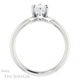 Marquise Cut Forever Brilliant Moissanite Engagement Ring #GTJ962-marquise-fb-w