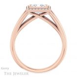 Princess Cut Forever One Moissanite Engagement Ring #GTJ964-square-fo-r