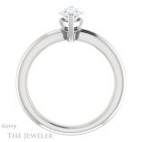 Marquise Cut Forever Brilliant Moissanite Engagement Ring #GTJ966-marquise-fb-w