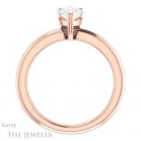 Pear Shaped Forever One Moissanite Engagement Ring #GTJ966-pear-fb-r 2 Pear Shaped Forever Brilliant Moissanite Engagement Ring #GTJ966-pear-fb-r