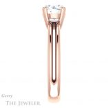 Round Cut Forever One Moissanite Engagement Ring #GTJ966-round-fo-r 3 Round Cut Forever One Moissanite Engagement Ring #GTJ966-round-fo-r