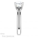Princess Cut Forever One Moissanite Engagement Ring #GTJ966-square-fo-w 3 Princess Cut Forever One Moissanite Engagement Ring #GTJ966-square-fo-w