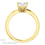 Princess Cut Forever One Moissanite Engagement Ring #GTJ966-square-fo-y