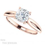 Cushion Cut Forever One Moissanite Engagement Ring #GTJ967-cushion-fo-r 5 Cushion Cut Forever One Moissanite Engagement Ring #GTJ967-cushion-fo-r