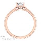 Emerald Cut Forever Brilliant Moissanite Engagement Ring #GTJ967-emerald-fb-r