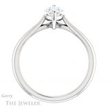 Marquise Cut Forever One Moissanite Engagement Ring #GTJ967-marquise-fb-w 2 Marquise Cut Forever Brilliant Moissanite Engagement Ring #GTJ967-marquise-fb-w
