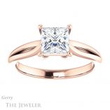 Princess Cut Forever One Moissanite Engagement Ring #GTJ967-square-fo-r