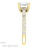 Princess Cut Forever One Moissanite Engagement Ring #GTJ968-square-fo-y