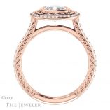 Cushion Cut Forever One Moissanite Engagement Ring #GTJ970-cushion-fo-r 2 Cushion Cut Forever One Moissanite Engagement Ring #GTJ970-cushion-fo-r